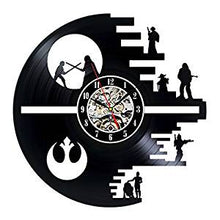 Load image into Gallery viewer, STAR WARS Themed Vinyl Record Clock Home Decor Wall Art