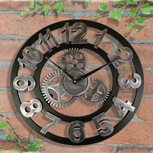 Load image into Gallery viewer, New Large Wall Clock Vintage Gear Clock